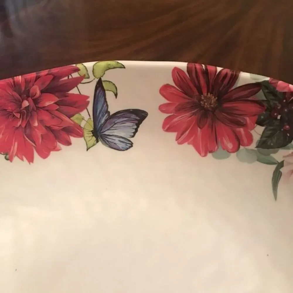 Michel‎ Design Works Melamine Serveware Bistro Bowl Beautiful Melody of Flowers - Picture 5 of 11